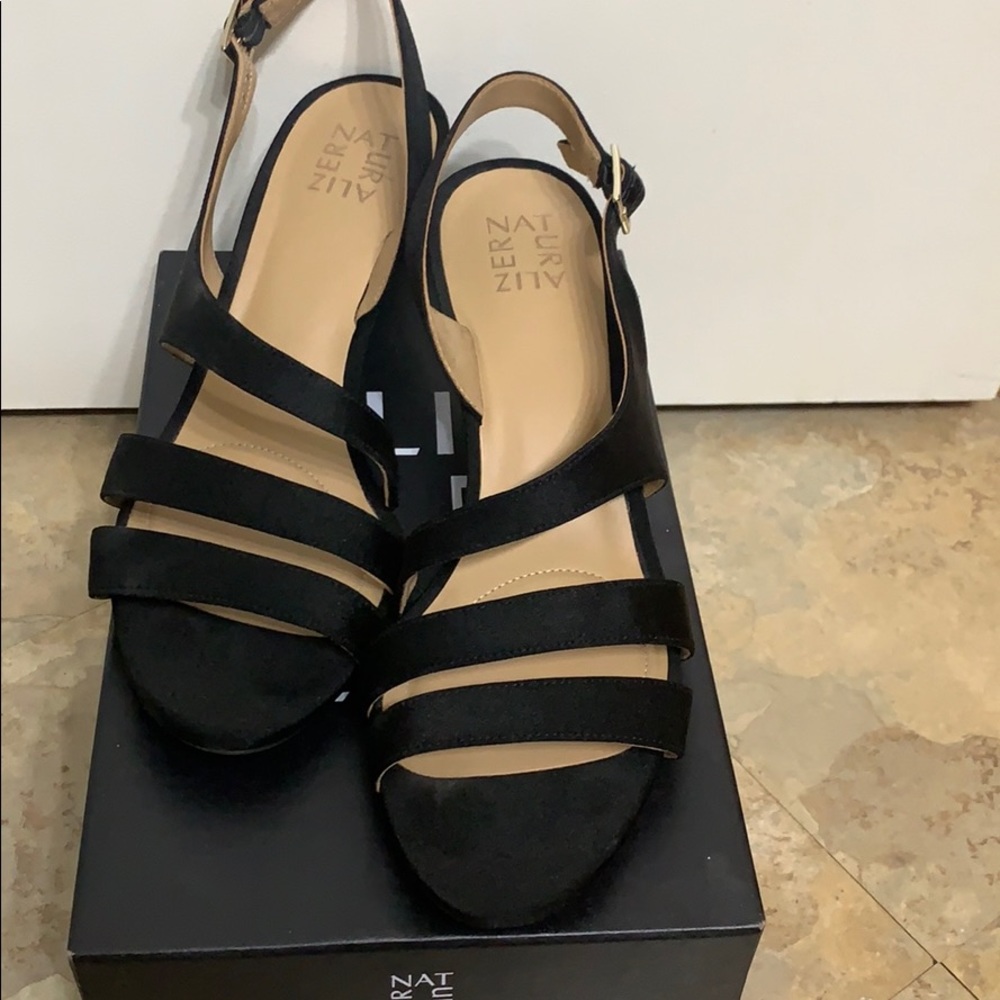 Naturalizer Women’s dress sandals, black, sz11